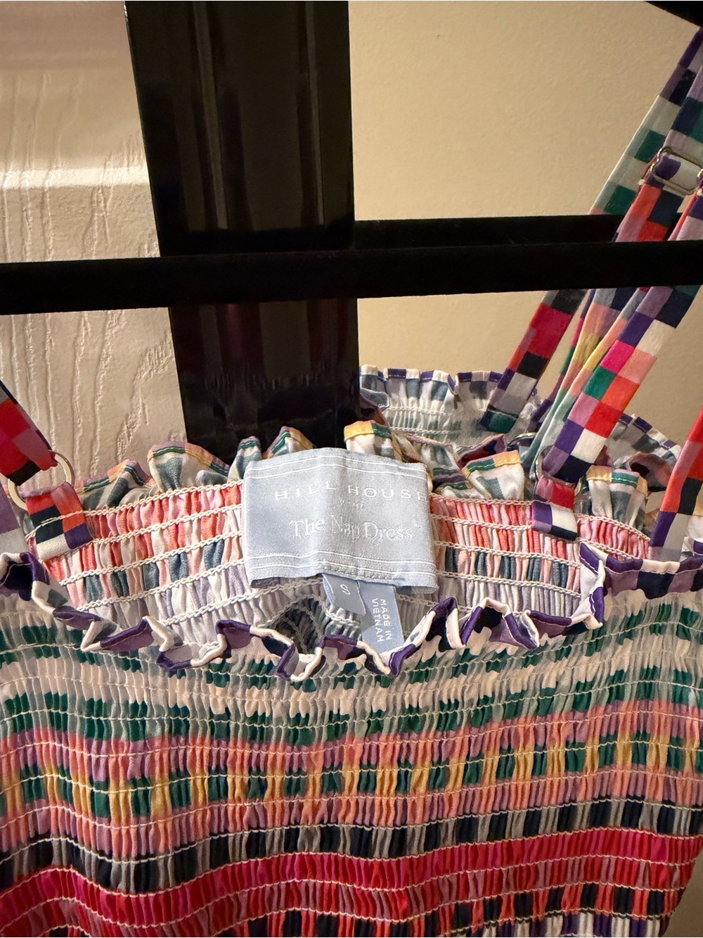 Hill House Seraphina Mini in Multicolor Gingham - Picture 7 of 12